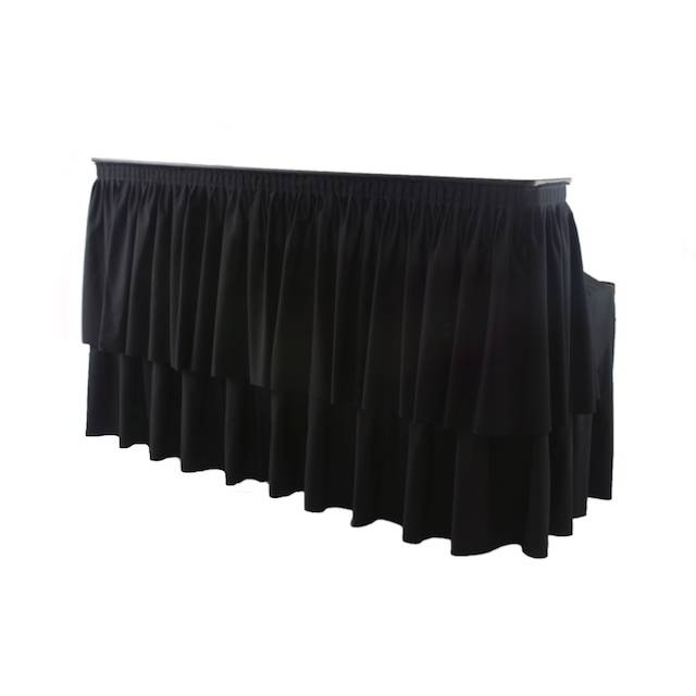 6' Conference bar with riser