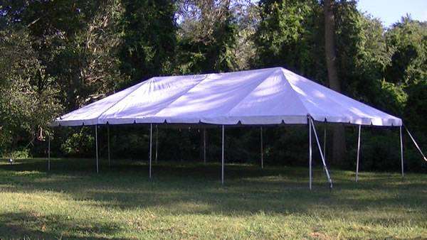 20x40 Fan Back Tent Package 80