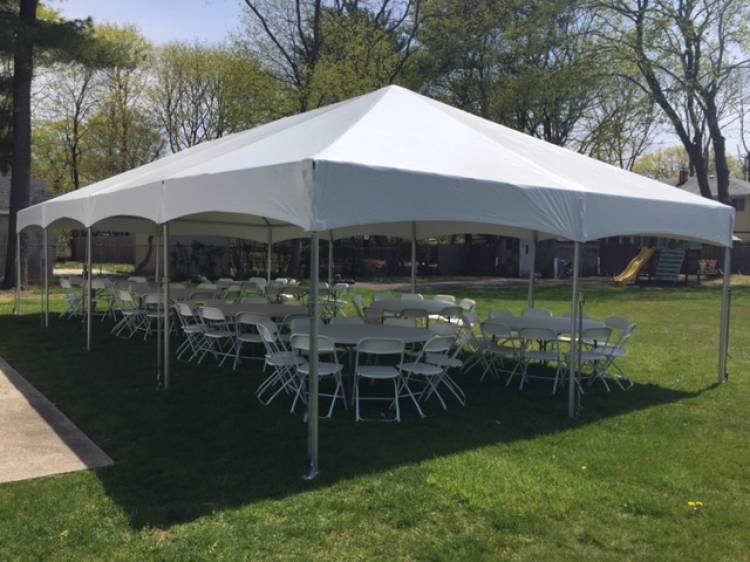 15x30 Fan Back Tent Package 40