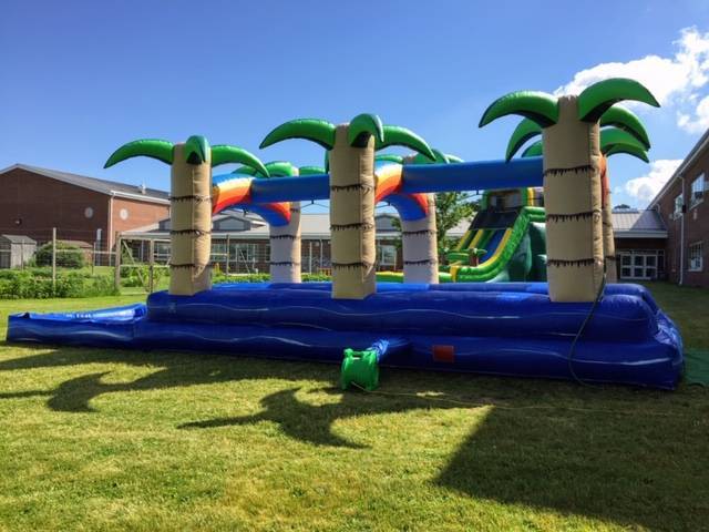 29' Dual Lane Purple Crush Slip & Slide