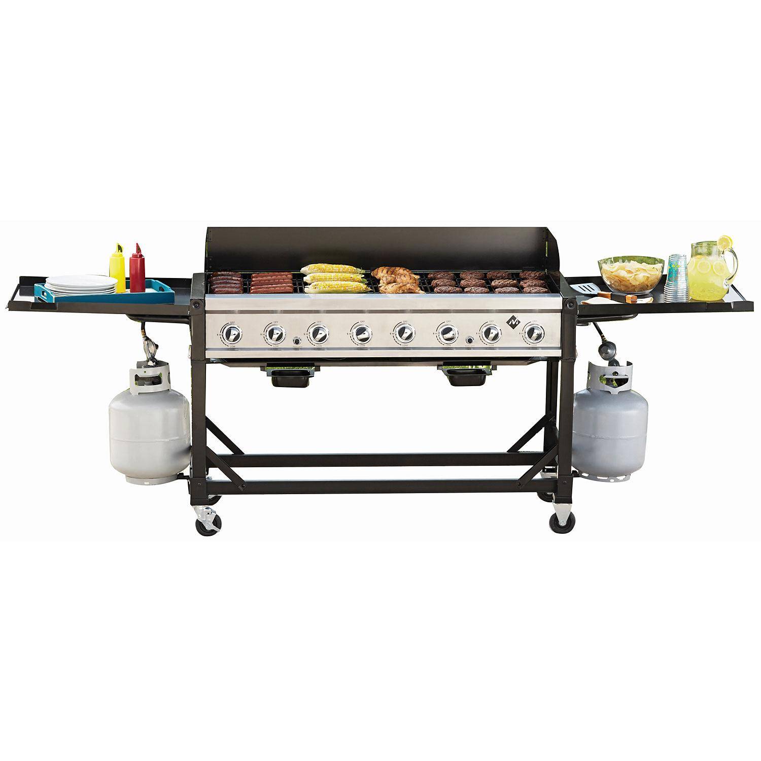 8 Burner Event BBQ Grill