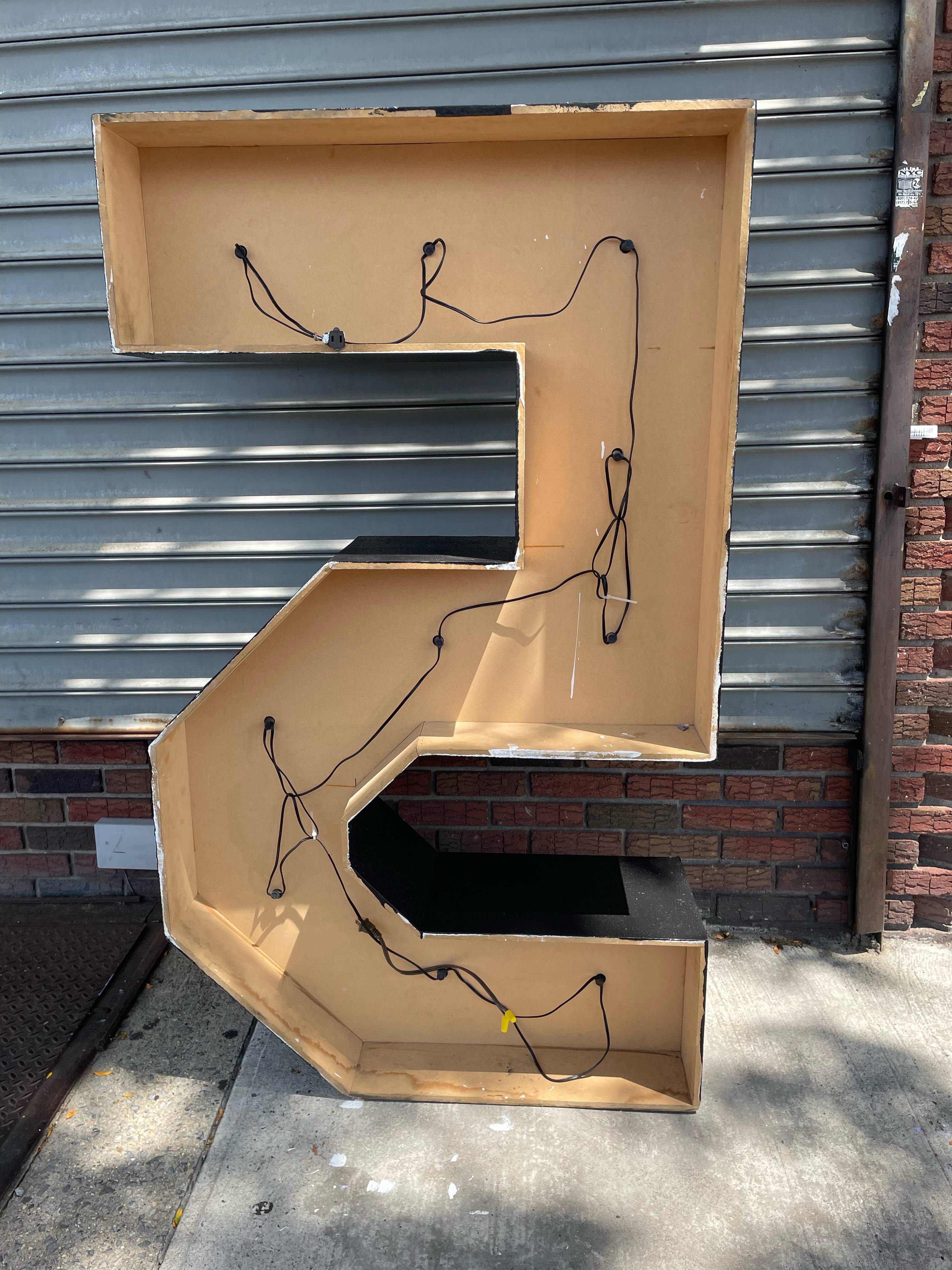 Black Marquee Numbers