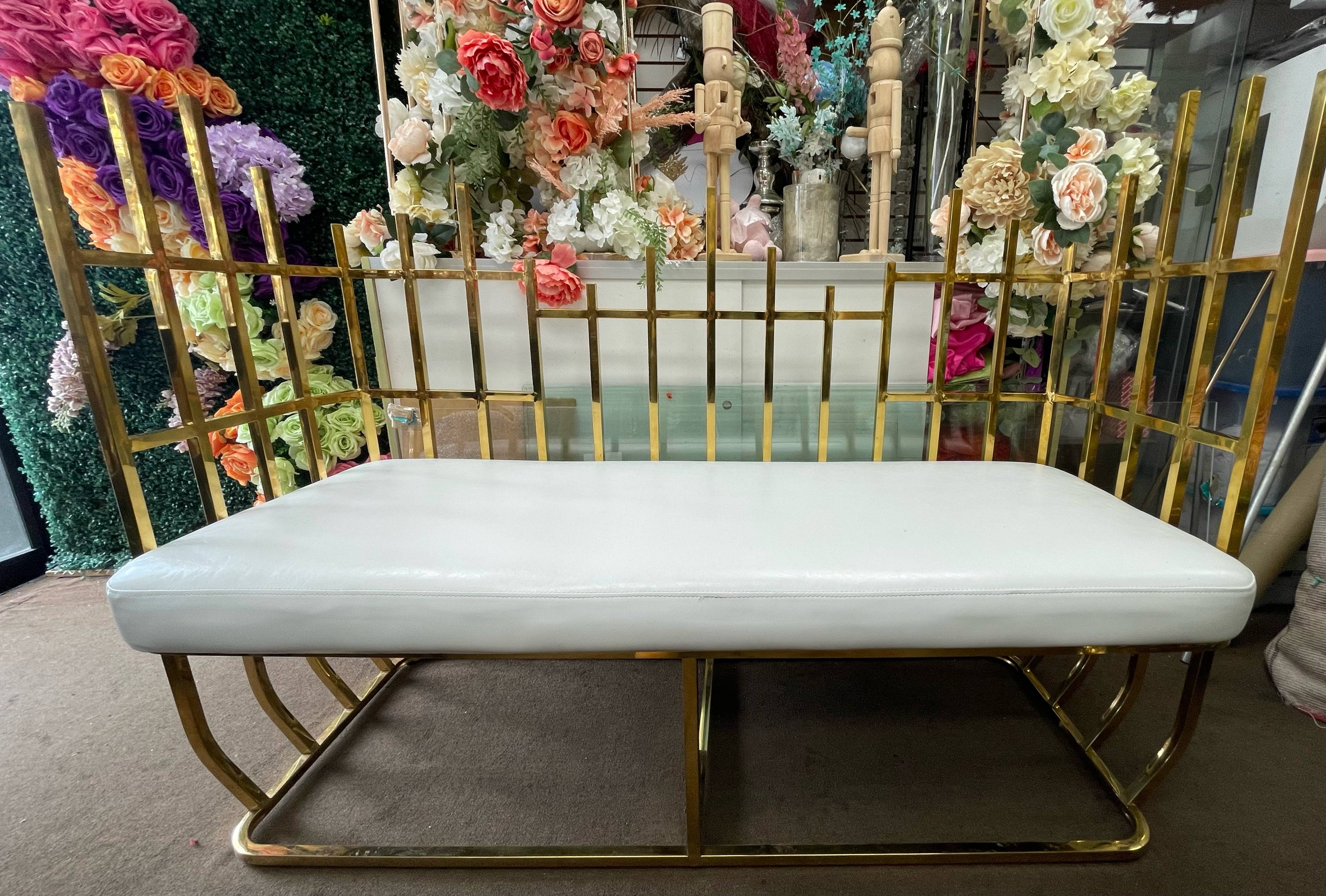 Golden Cage Lounge Sofa