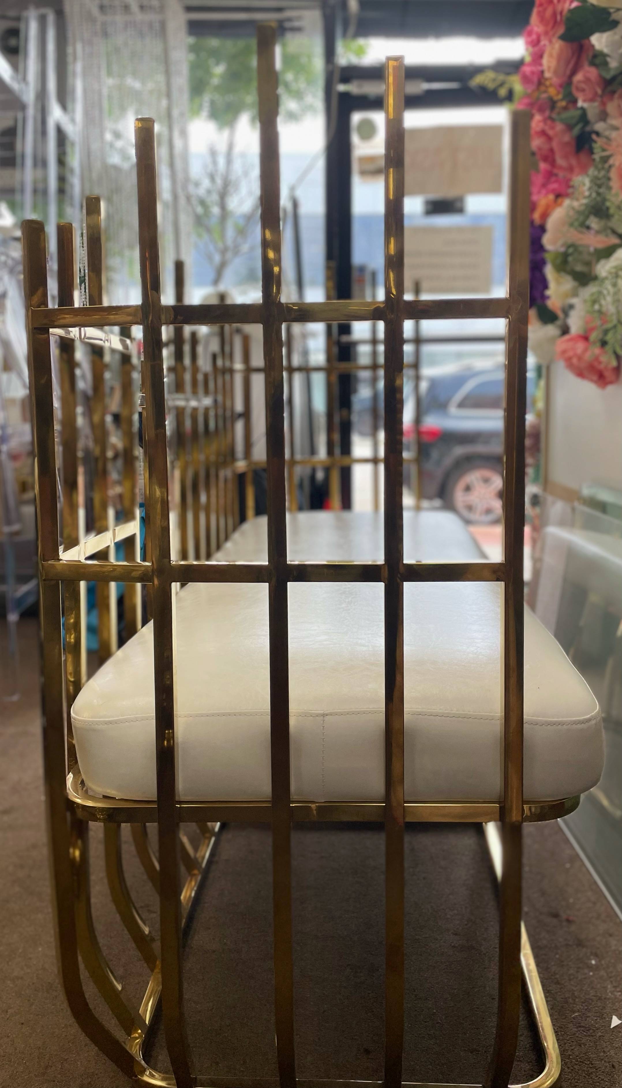 Golden Cage Lounge Sofa