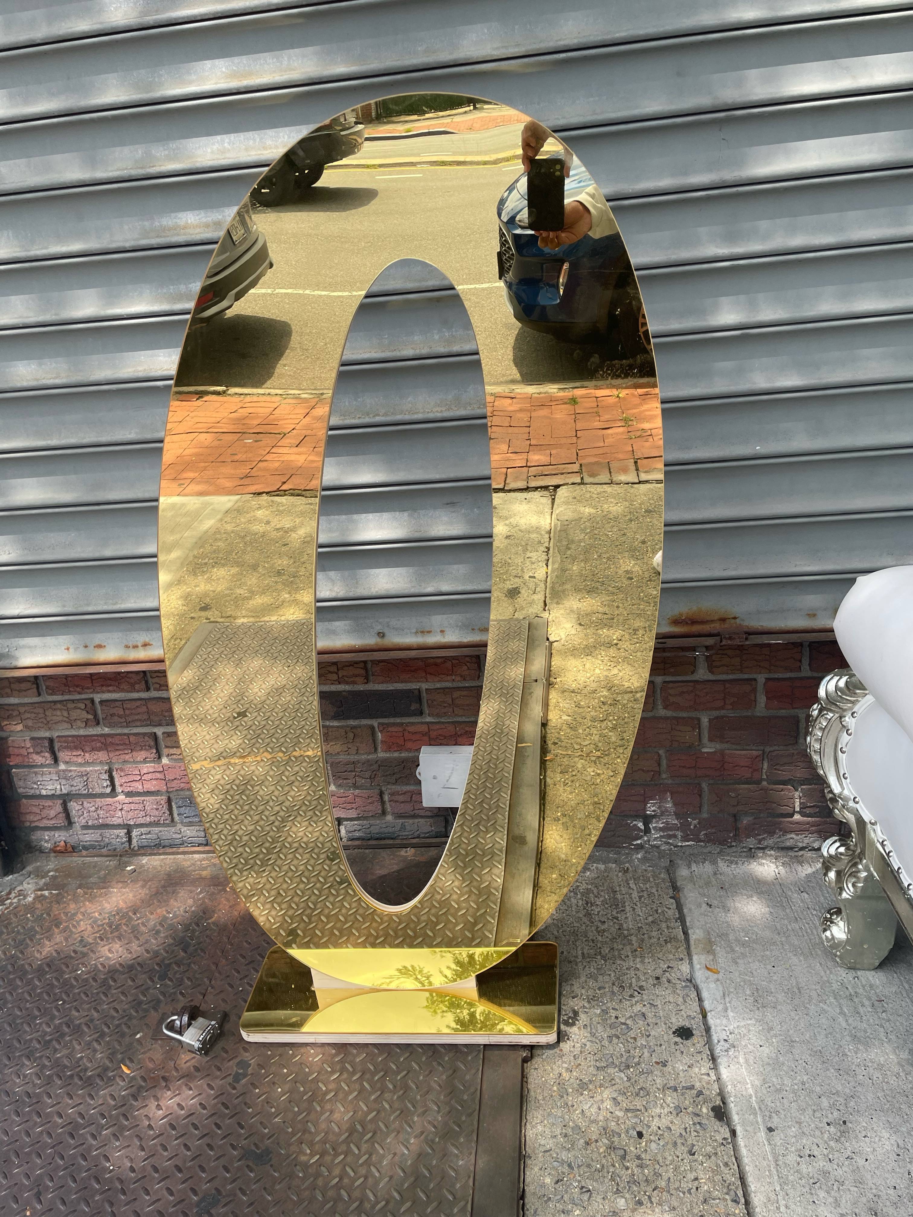 Individual Gold Mirror Acrylic Numbers