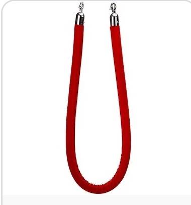 Red Stanchion Ropes