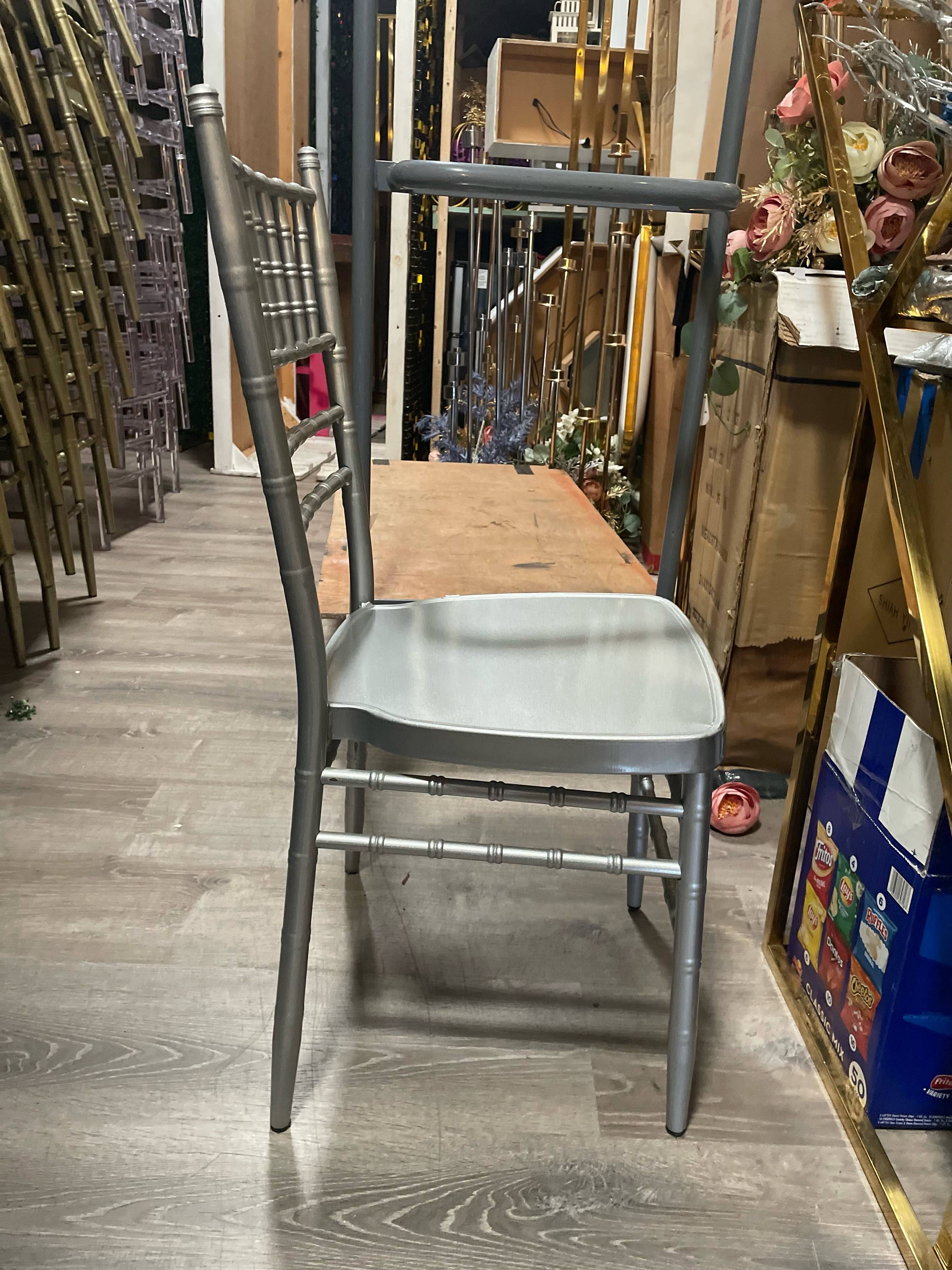 Silver Bamboo Chiavari Chair