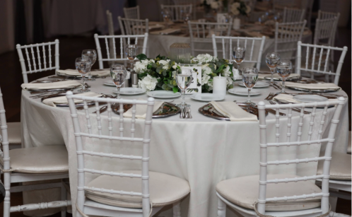 White Chiavari Table & Chair 30