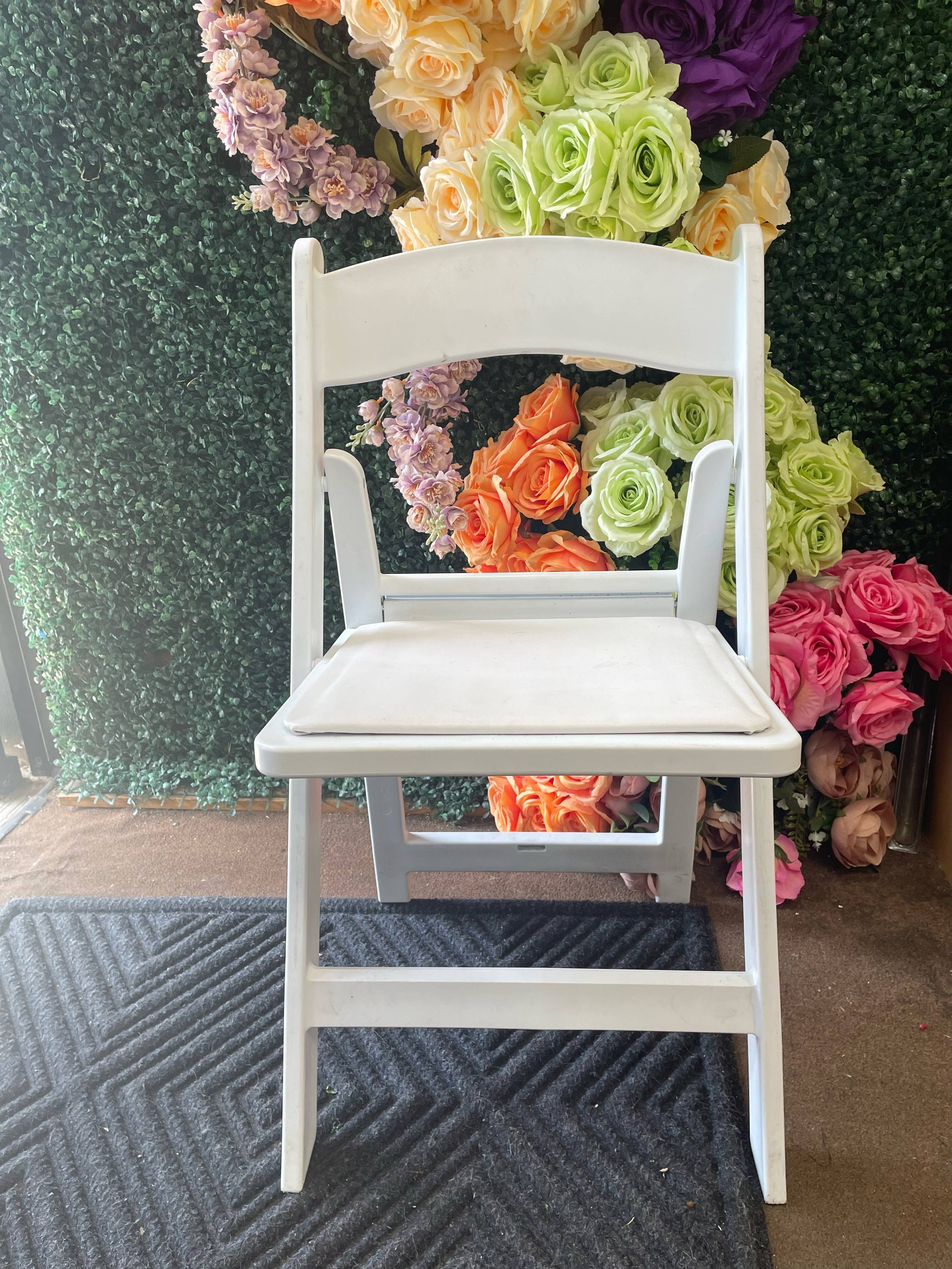 White Garden Chairs