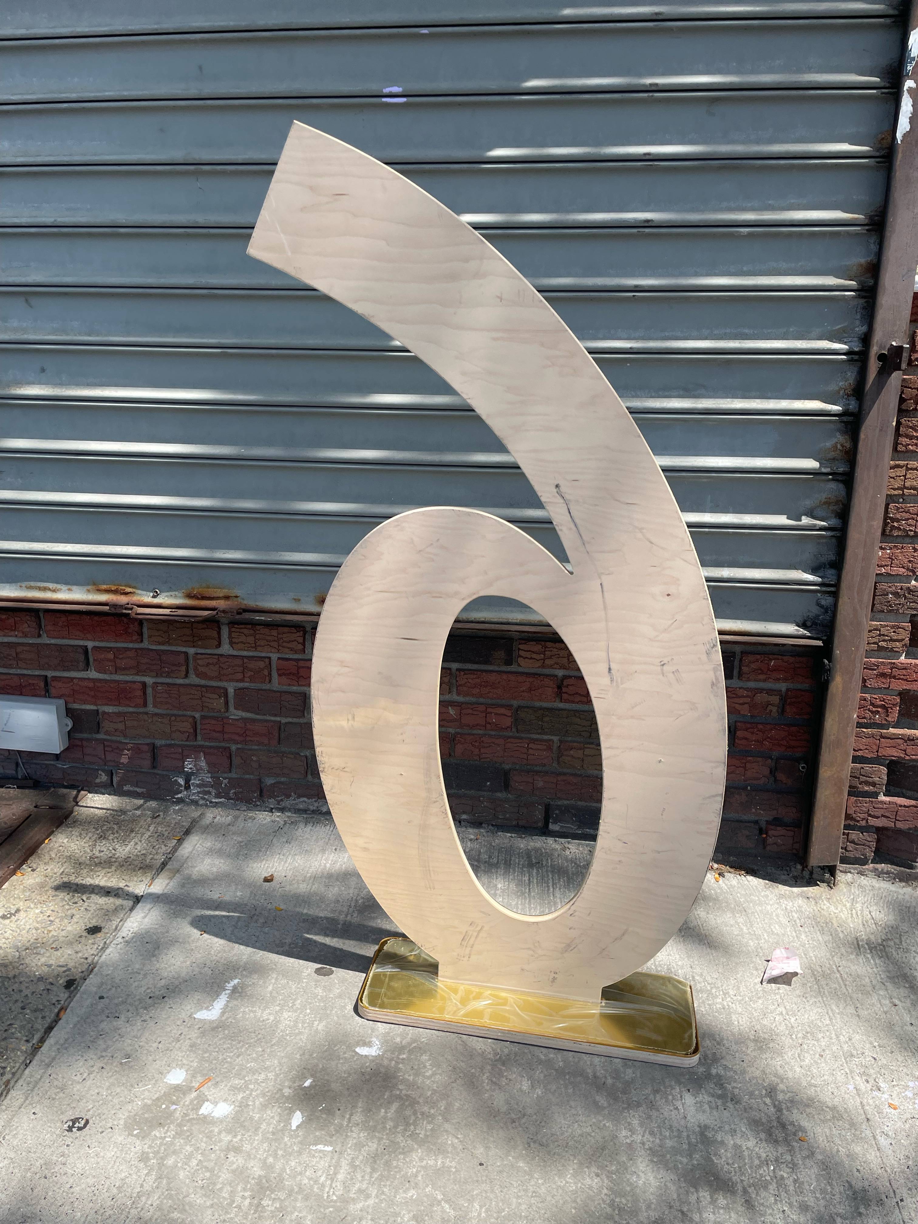 Individual Gold Mirror Acrylic Numbers
